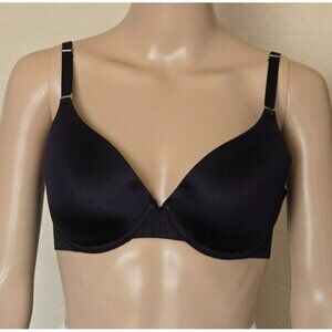 Soma Black Vanishing Back Demi Underwire Back Closure bra size 34C